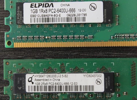 Pamięć RAM 1GB DDR2 Pamięć RAM 1GB DDR2