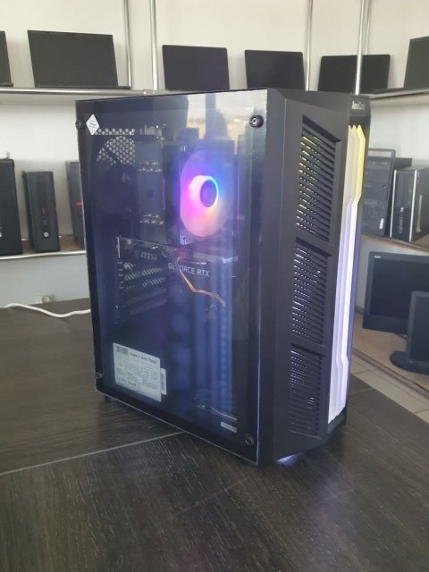 Komputer Do Gier 16GB 480GB I5-8400, Tower NOWA GeForce RTX 3050 6GB [Nowy]