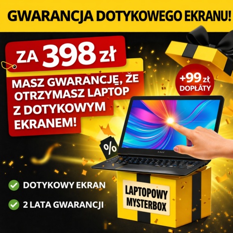 LAPTOP - LOSOWY MODEL Z DOTYKOWYM EKRANEM