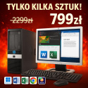 Zestaw komputerowy (biurowy / domowy) | WORD | EXCEL | YOUTUBE | WiFi