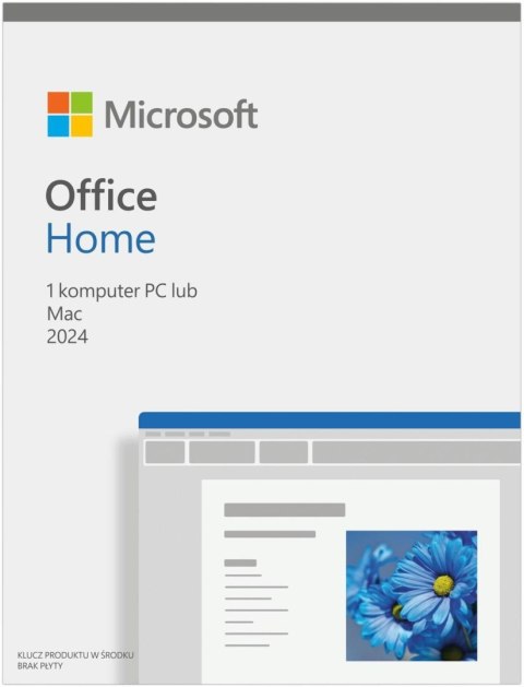 MICROSOFT OFFICE HOME 2024 EP2-06862 BOX PC & MAC