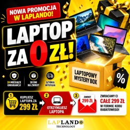 LAPTOP ZA 0 ZŁ - NOWA AKCJA LapLando.pl !